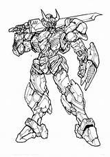 Robot Gundam Behance Orphans Blooded Iron Rampages Choose Board Anime sketch template