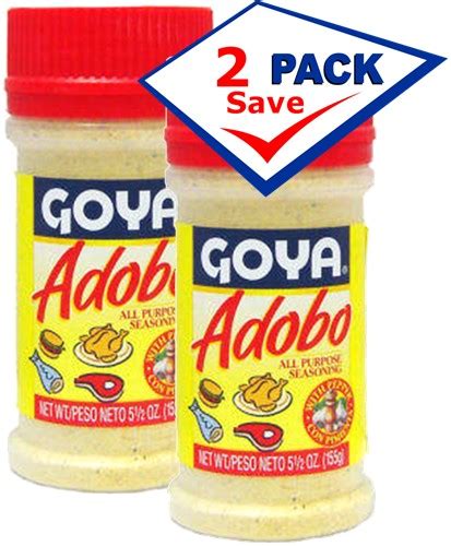 adobo goya  pepper  oz pack   cubanfoodmarketcom
