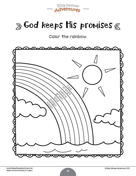noahs ark activity book  beginners preschool bible activities