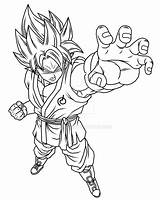 Goku Coloring Dragon Ball Super Saiyan Son Dbs Pages Blue Wiss Traje Kids Book Dbz Drawing Incredible Ssgss Print Online sketch template