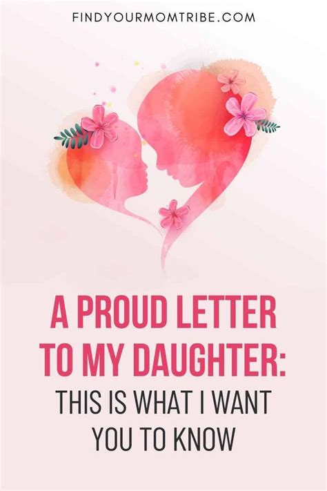 proud letter   daughter