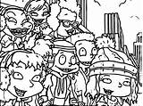 Rugrats Wecoloringpage Wonder Homecolor sketch template