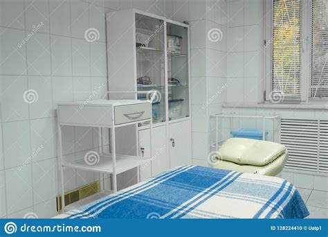 massage room in a clinic in moscow editorial image image
