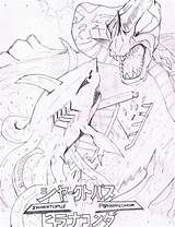 Sharktopus Piranhaconda Vs Deviantart Avgk04 Wip Poster sketch template