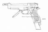 Beretta 93r Drawing Engel Baron Study Deviantart sketch template