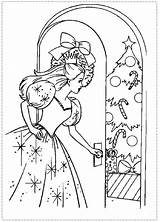 Nutcracker Coloring Pages Clara Printable Color Christmas Ballerina Tree Popular sketch template