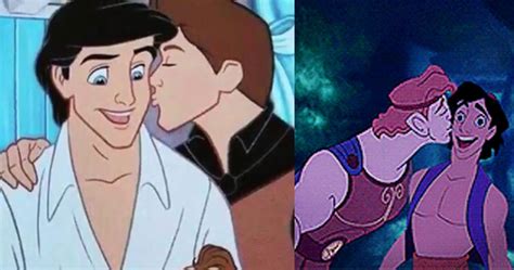 what if these disney characters were gay 15 disney characters reimagined