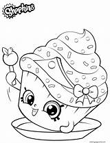 Shopkins Shopkin Popcorn Gcssi sketch template