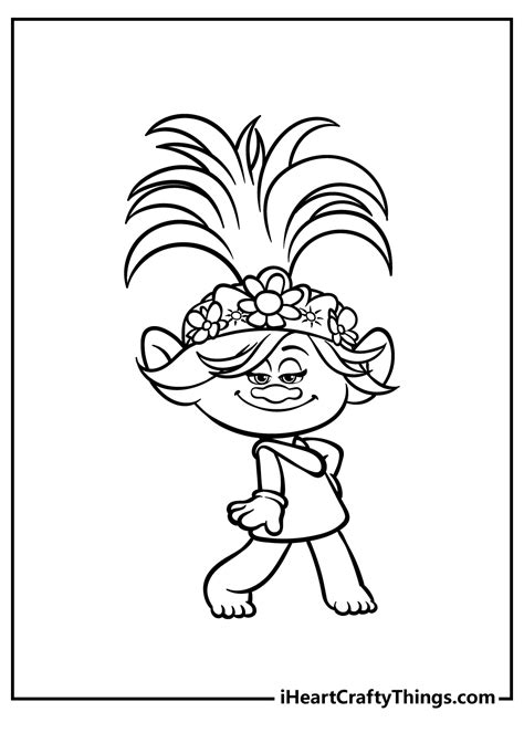 coloring pages  trolls