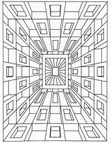 Geometrische Malvorlagen Druckbare sketch template