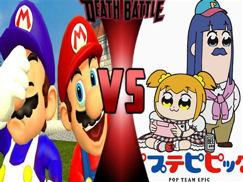 Smg4 And Mario Vs Popuko And Pipimi By Toxicmouse77 On