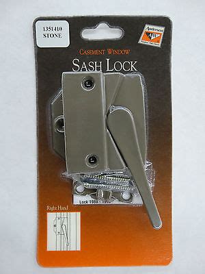 andersen casement window sash lock  rh  keeper  screws stone  ebay