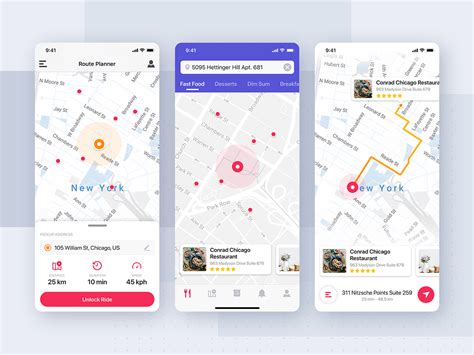 search map screen  mobile app template uplabs