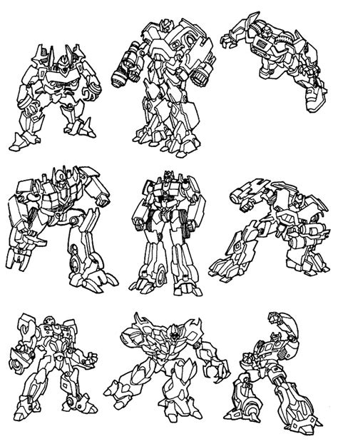 transformers coloring pages kidsuki