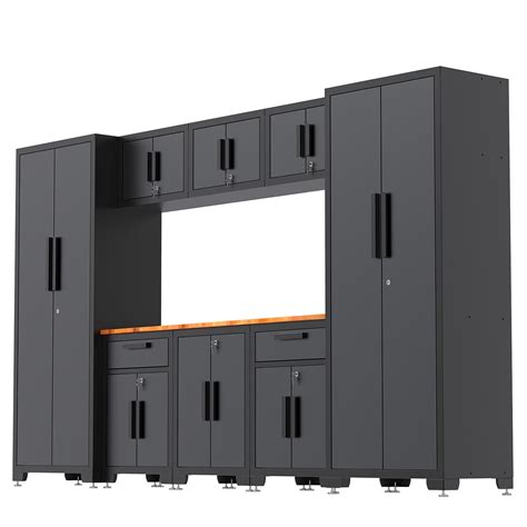 torin garage workshop tool organizer storage cabinets  piece set  lockers walmartcom
