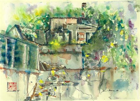 Jerome Arizona Painting By Marilyn Miller