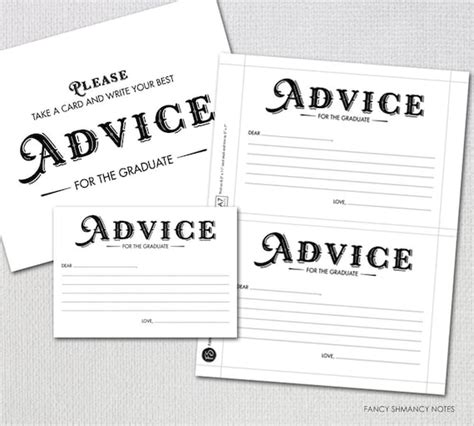graduation advice cards advice   graduate instant