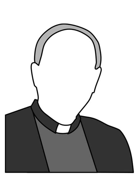 coloring page priest  printable coloring pages img