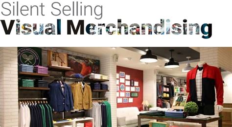 silent selling visual merchandising arch college  design business blog