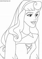 Coloring Princess Pages Aurora Disney Top Z31 Kids sketch template