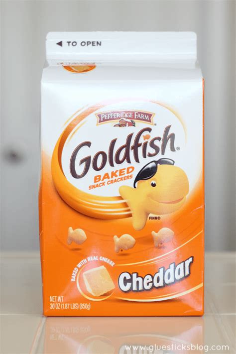 zesty goldfish crackers gluesticks