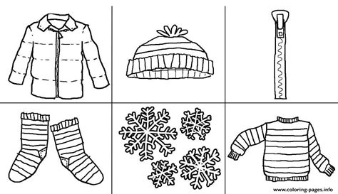 printables winter clothes sa coloring page printable