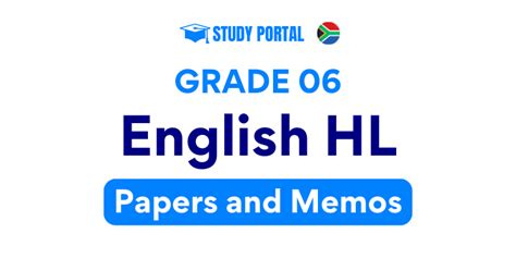 grade  english  exam papers  memos study portal
