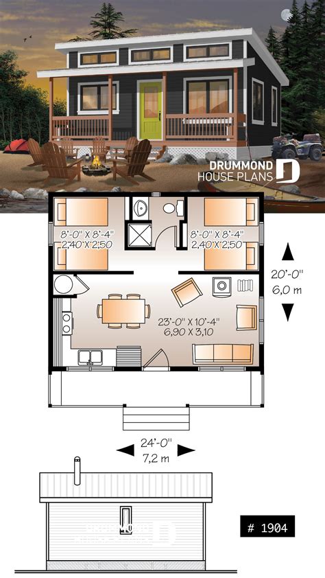 affordable tiny house plans  sq ft cabinbunkie  loft ubicaciondepersonascdmxgobmx