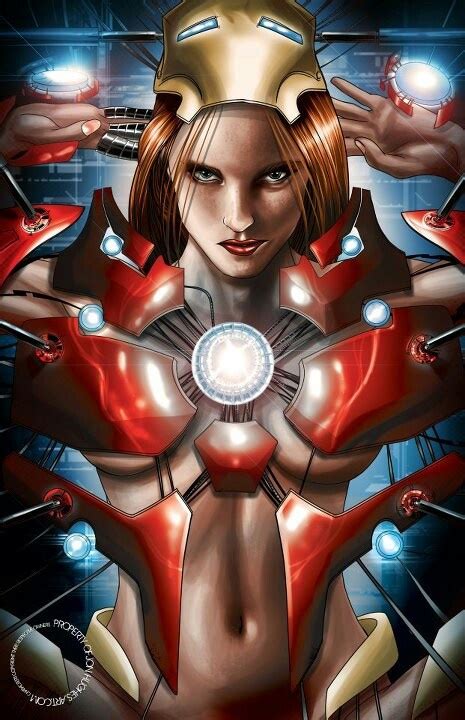 Rescue Dons Armor Pepper Potts Nude Hentai Art