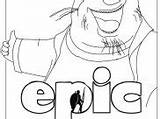 Coloring Pages Epic Kids Animation Movies Dreamworks Characters Other Printable sketch template
