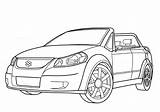 Suzuki Malowanki Samochody Wydrukowania Makai Kolorowanki Motory Spyder Samochód Samoloty Printmania sketch template