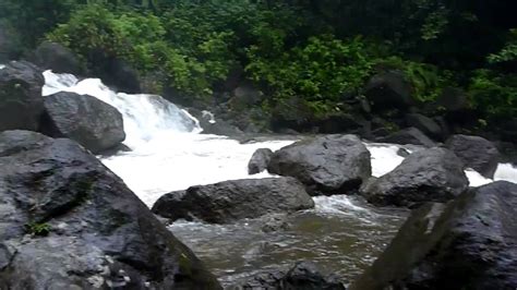 beautiful waterfall scenery in dominica youtube
