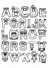Alphabet Abecedarios Momjunction Blanca sketch template