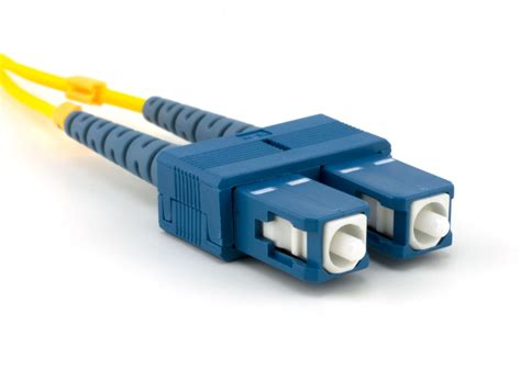singlemode duplex fiber optic patch cable  lc  sc computer cable store