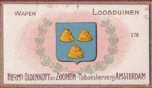 loosduinen wapen van loosduinen coat  arms crest  loosduinen