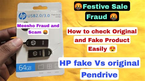 festive sale scam  fraud meesho fraud fake hp pendrive  festival salecheck original