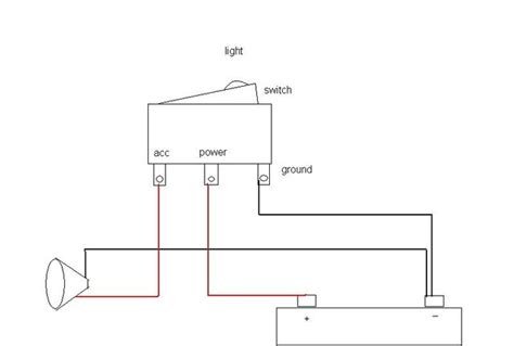 wiring diagram    rocker switch