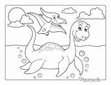 Dinosaur Pdf Plesiosaurus sketch template