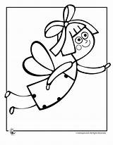 Coloring Fairy Doll Pages Woojr sketch template