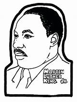 Luther Martin King Coloring Jr Mlk Pages Silhouette Drawing Sheets Getcolorings Easy Getdrawings Printable Color Clipart Print Colorings sketch template