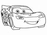 Mcqueen Lightning Coloring Pages Car Lightningmcqueen Coloringpages4u sketch template