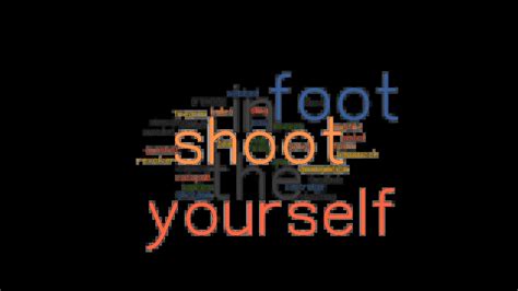 shoot    foot synonyms  related words    word  shoot