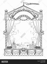 Puppet Booth Show sketch template