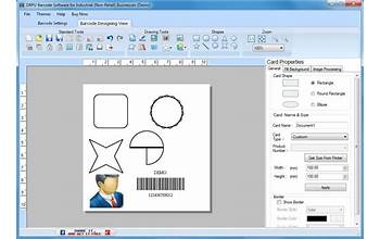 DRPU Barcode Software for Industrial (Non-Retail) Businesses screenshot #1