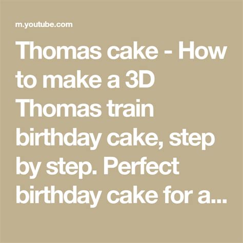 thomas cake      thomas train birthday cake step  step