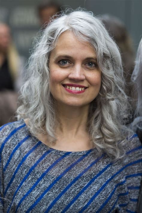 Celebrating Women Over 40 With Long Grey Hair