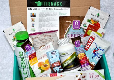 fit snack super healthy snack subscription  stay fit snack wise