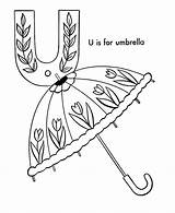 Coloring Umbrella Alphabet Pages Objects Sheets Abc Clipart Activity Animals Popular Library Honkingdonkey Butterfly Color sketch template