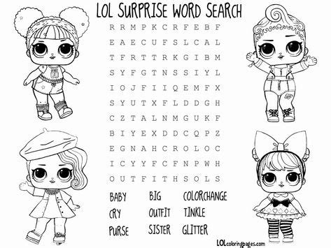 lol surprise coloring page    images lol dolls
