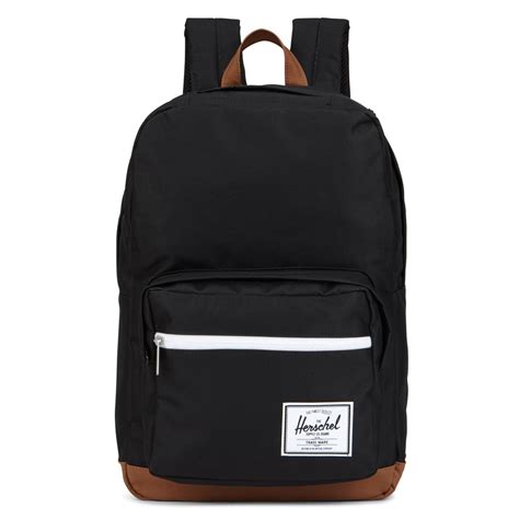 pop quiz backpack  black  burgundy